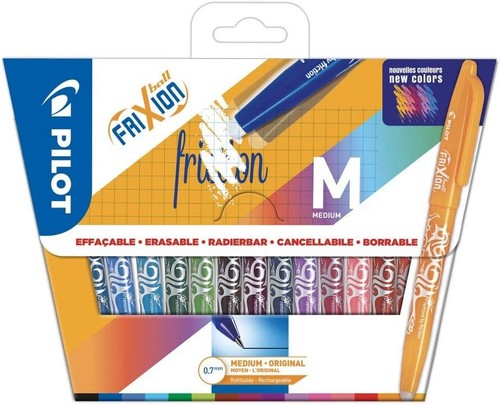 Pilot set 15 frixion ball - -,
