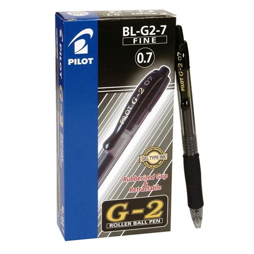 Penna pilot nera - penna, bl-g2-7